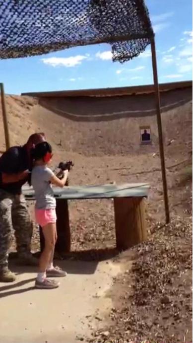 9 Year Old Shoots Gun Instructor