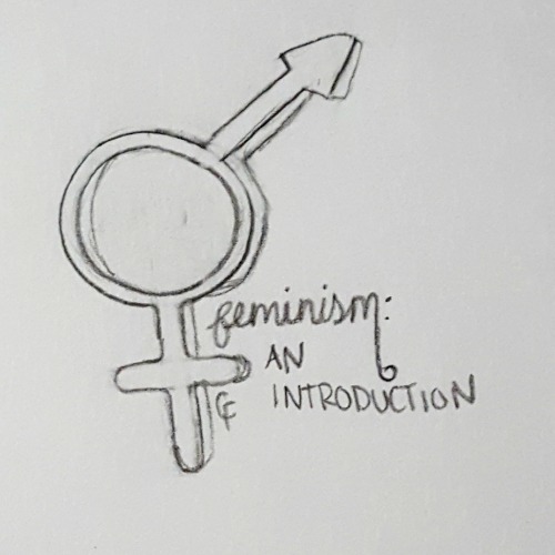 A drawing I created showcasing both feminine and masculine symbols.