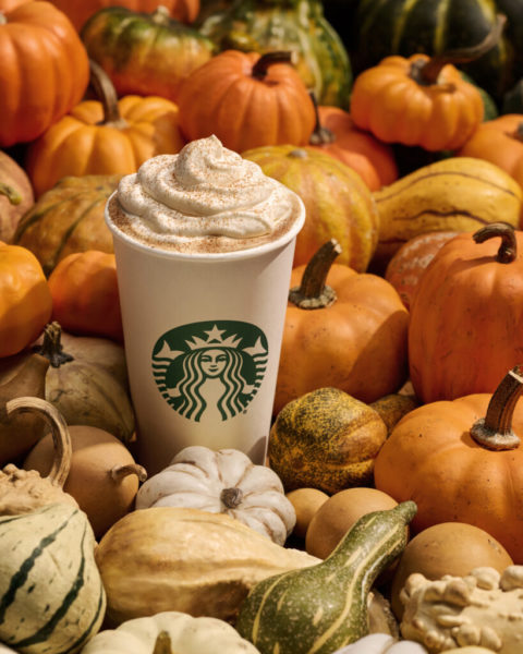 The Pumpkin Spice Latte via Starbucks Stories & News